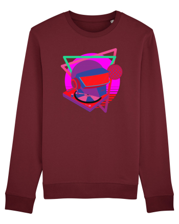 80'S Cyberpunk Dj Burgundy