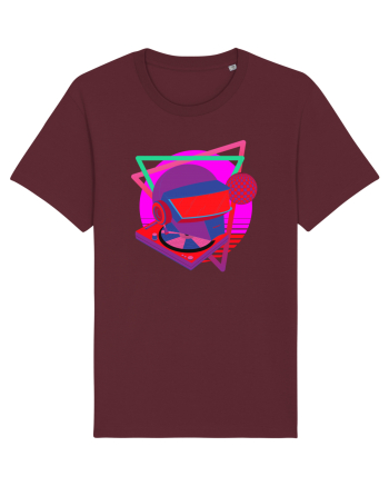 80'S Cyberpunk Dj Burgundy