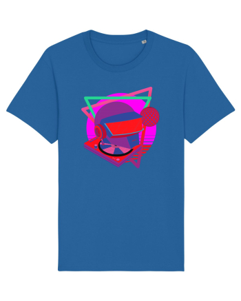 80'S Cyberpunk Dj Royal Blue