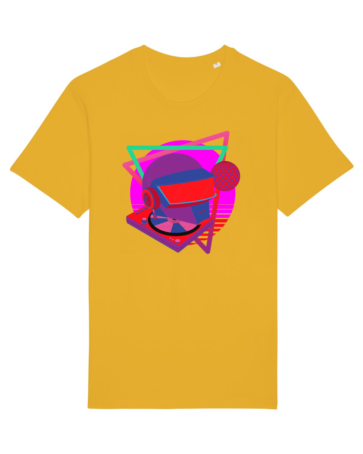 Tricou mânecă scurtă Unisex Rocker Spectra Yellow