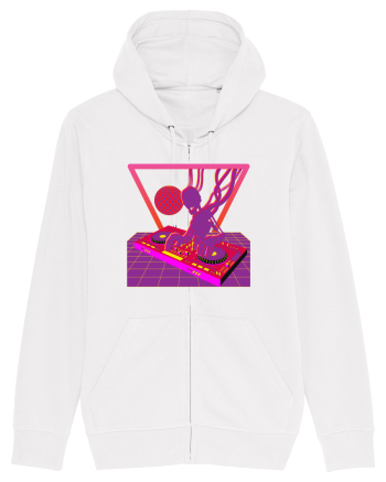 80'S Cyberpunk Dj White