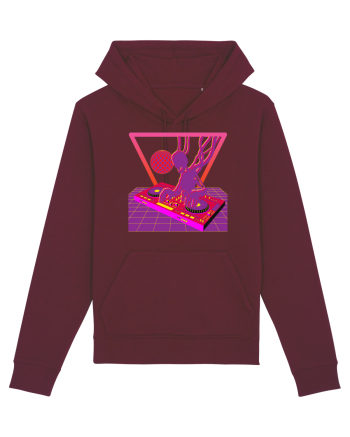 80'S Cyberpunk Dj Burgundy