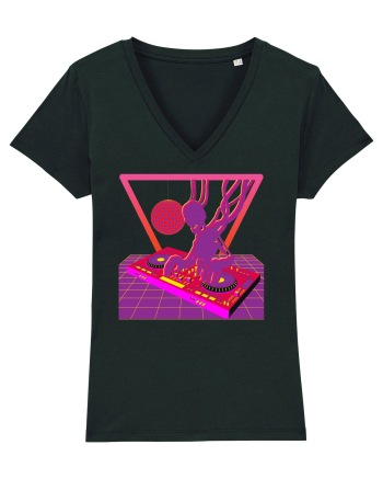 80'S Cyberpunk Dj Black