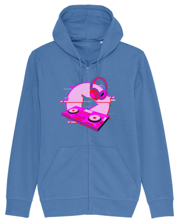 80'S Cyberpunk Dj Bright Blue