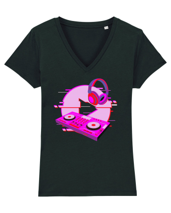 80'S Cyberpunk Dj Black