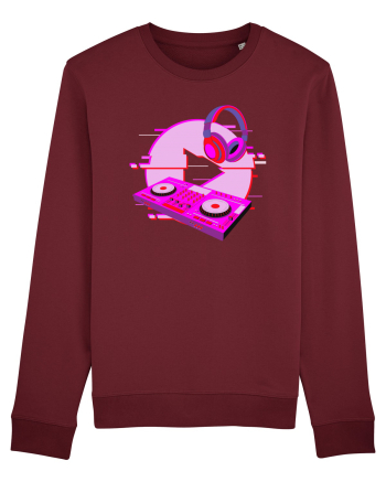 80'S Cyberpunk Dj Burgundy