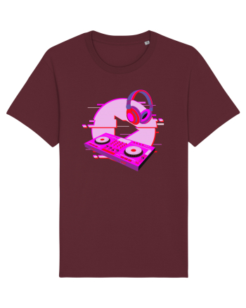 80'S Cyberpunk Dj Burgundy