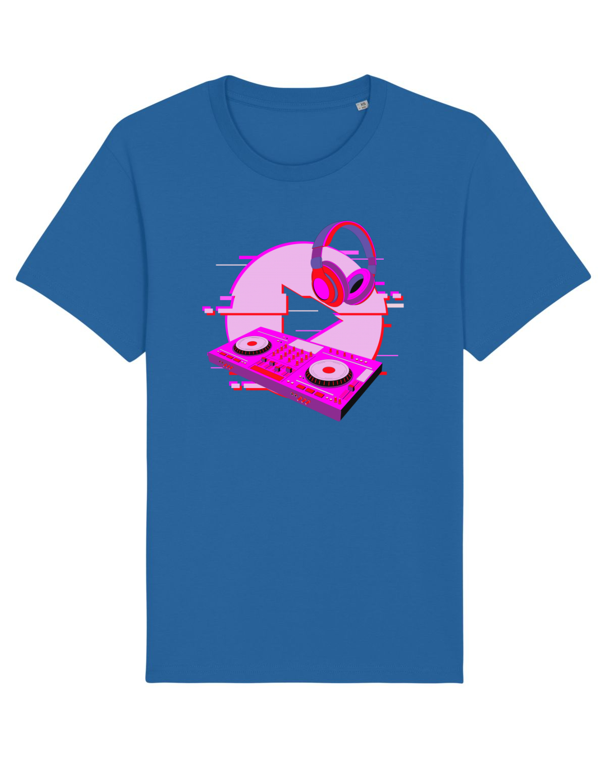 Tricou mânecă scurtă Unisex Rocker Royal Blue