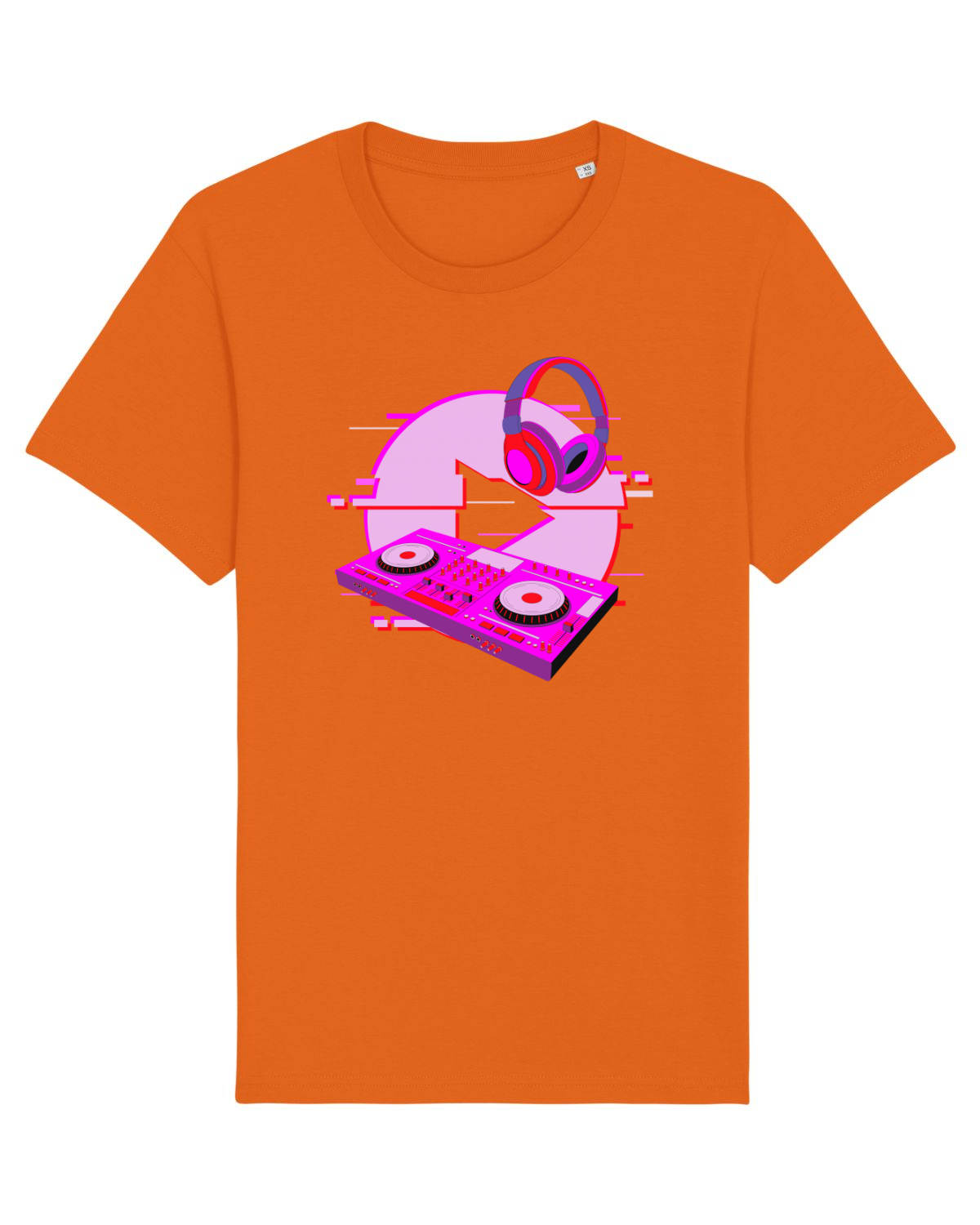 Tricou mânecă scurtă Unisex Rocker Bright Orange