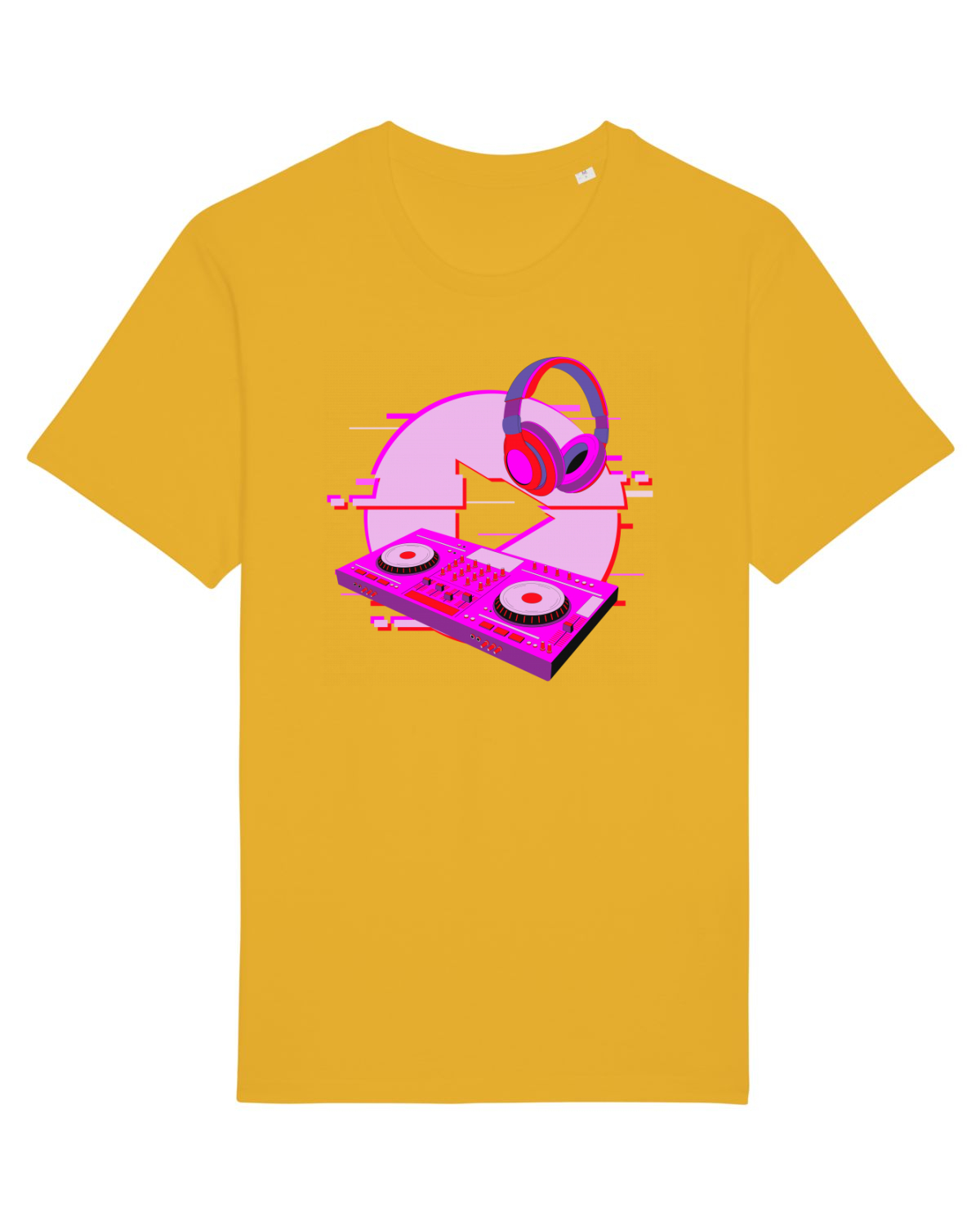 Tricou mânecă scurtă Unisex Rocker Spectra Yellow