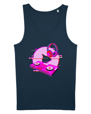 80'S Cyberpunk Dj Navy