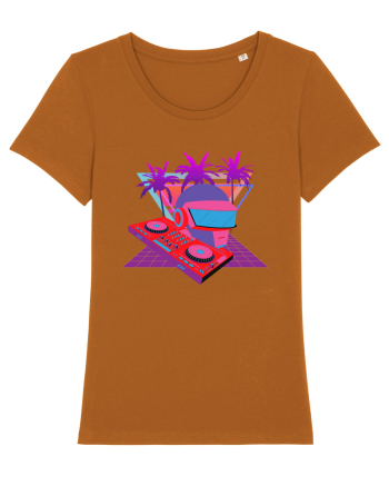 80'S Cyberpunk Dj Roasted Orange