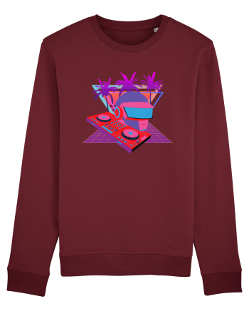 80'S Cyberpunk Dj Burgundy