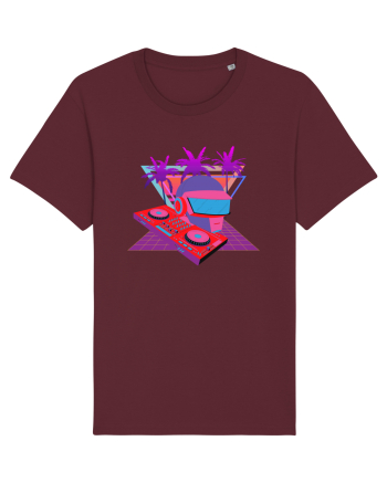 80'S Cyberpunk Dj Burgundy