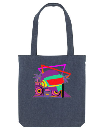 80'S Cyberpunk Dj Midnight Blue