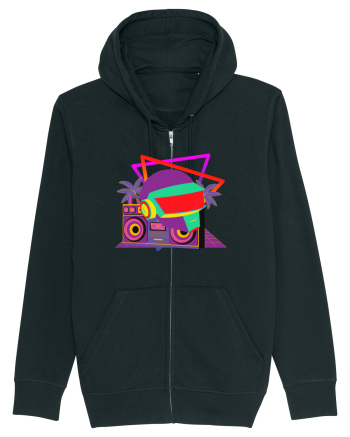 80'S Cyberpunk Dj Black
