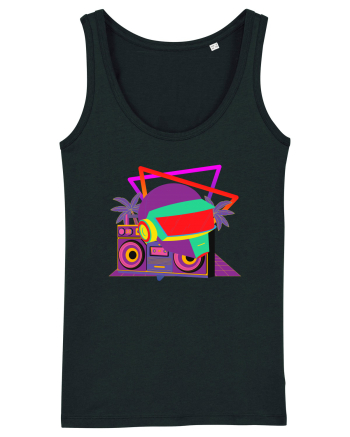 80'S Cyberpunk Dj Black