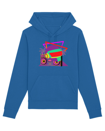 80'S Cyberpunk Dj Royal Blue