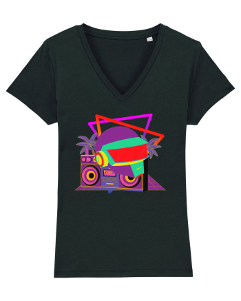 80'S Cyberpunk Dj Black