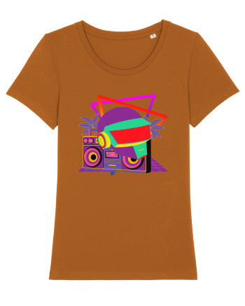 80'S Cyberpunk Dj Roasted Orange