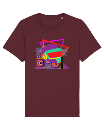 80'S Cyberpunk Dj Burgundy