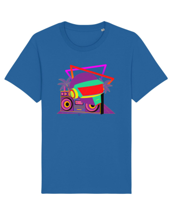 80'S Cyberpunk Dj Royal Blue