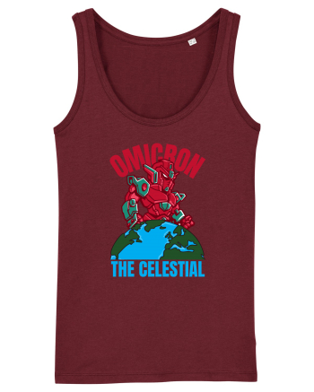 Omicron Covid Variant Burgundy