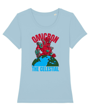 Omicron Covid Variant Sky Blue