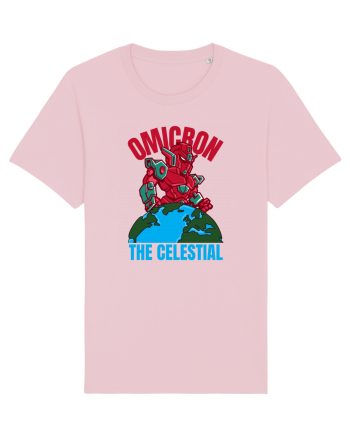 Omicron Covid Variant Cotton Pink