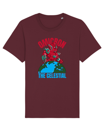 Omicron Covid Variant Burgundy