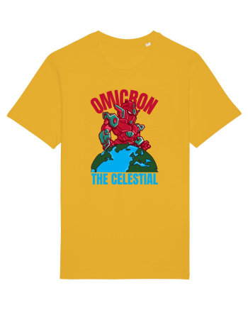 Omicron Covid Variant Spectra Yellow