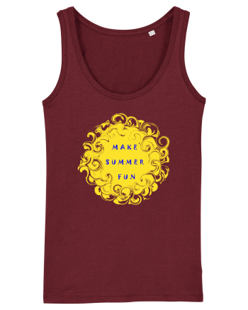 Make summer fun Burgundy