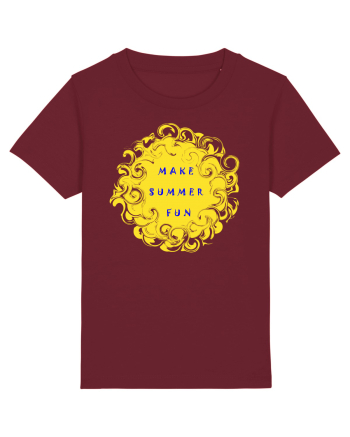 Make summer fun Burgundy