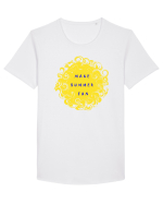 Make summer fun Tricou mânecă scurtă guler larg Bărbat Skater