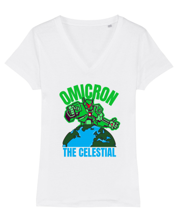Omicron Covid Variant White