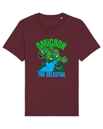 Omicron Covid Variant Burgundy