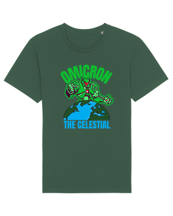 Omicron Covid Variant Bottle Green