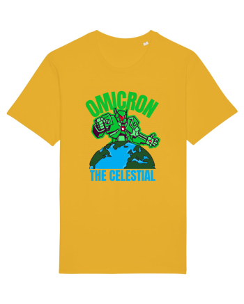 Omicron Covid Variant Spectra Yellow