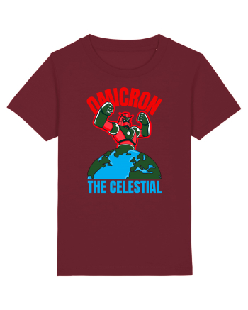 Omicron Covid Variant Burgundy