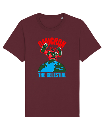 Omicron Covid Variant Burgundy