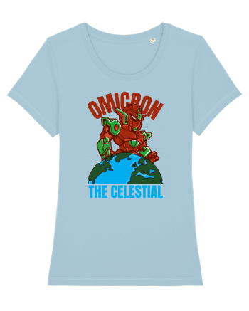 Omicron Covid Variant Sky Blue