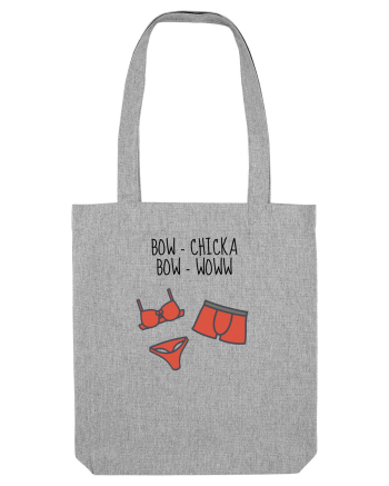 Bow Chicka Bow Woww Heather Grey