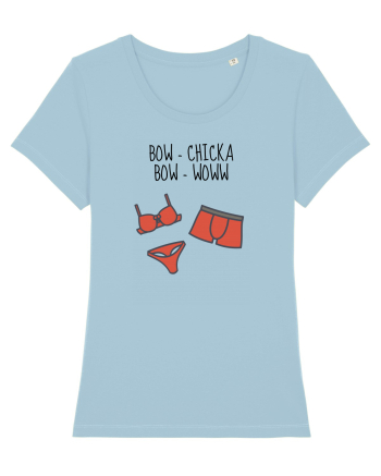 Bow Chicka Bow Woww Sky Blue