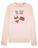 Bow Chicka Bow Woww Bluză mânecă lungă Unisex Rise