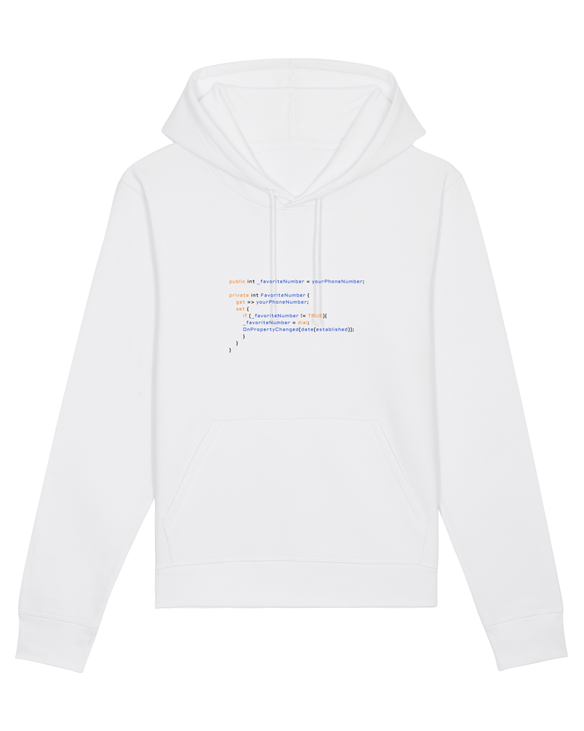Hanorac Unisex Drummer White