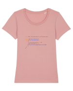 I code Tricou mânecă scurtă guler larg fitted Damă Expresser