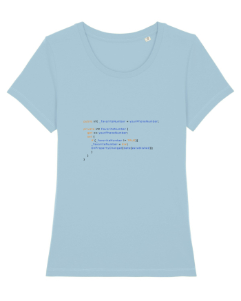 I code Sky Blue