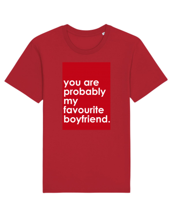 You Are Probably My Favourite Boyfriend  Red