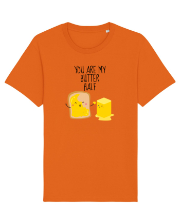 You Are My Butter Half Bright Orange