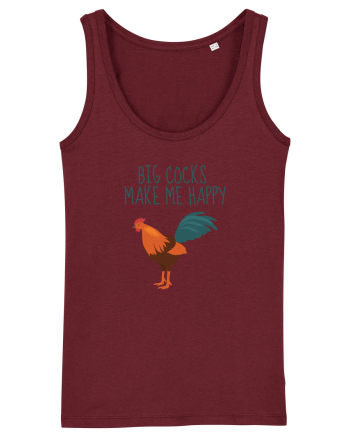Big Cocks Make Me Happy Burgundy